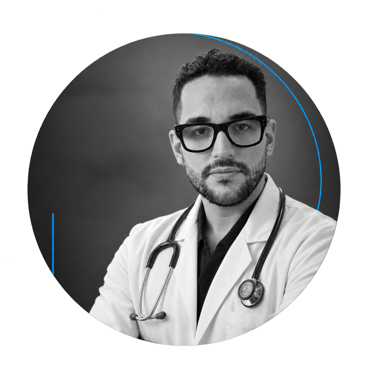 Retrato del Dr. Arian José Nuñez González